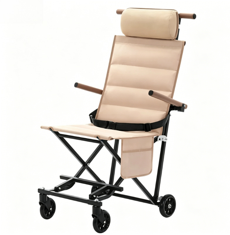 Kids Outdoor Foldable Chair - Portable Foldable Multifunctional Reclining Kids Trolley