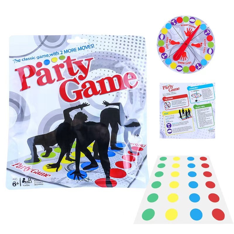 Kids Outdoor Garden Toys - Twister Party Game - Family Indoor