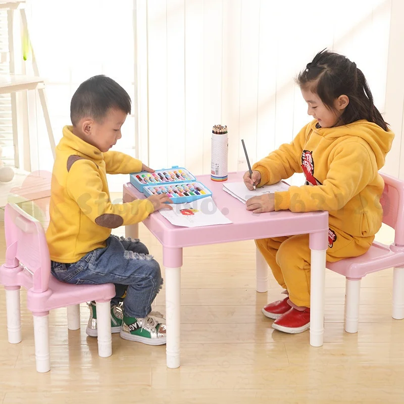 Kids Outdoor Table And Chair Set - Plastic Table and Chair Set for