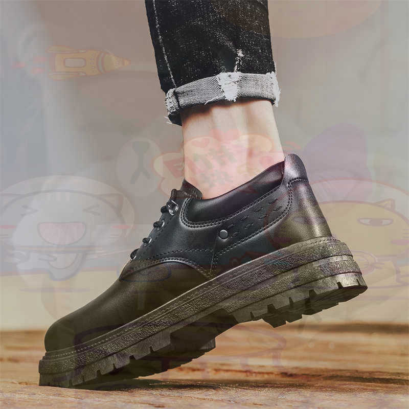 Kids Outdoor Play Ideas - Dark Natural Leather Fashion Trainers Tennis