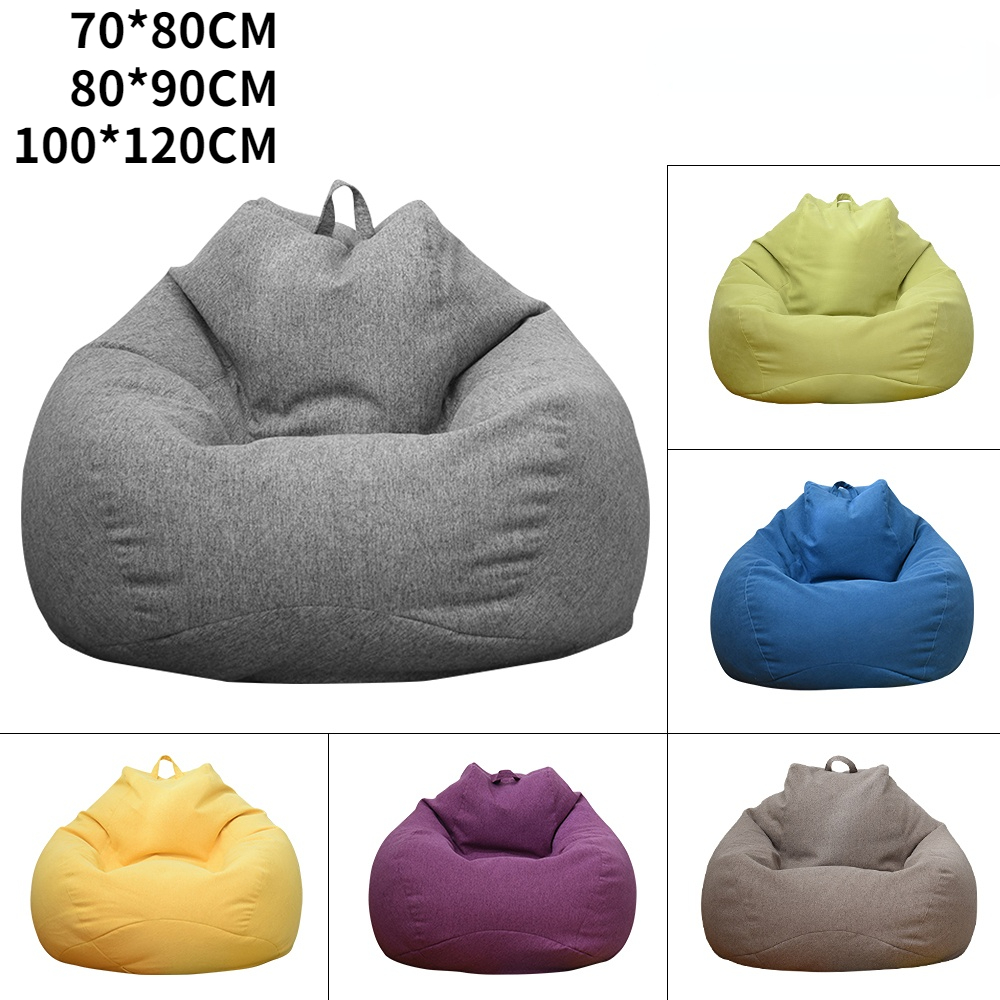 Kids Outdoor Bean Bag Chair - Large Bean Bag Chair Sofa Cover