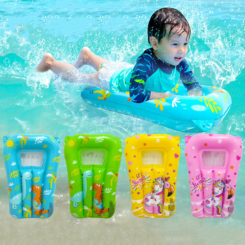 Kids Outdoor Hammock Chair - Water Floating Ring Inflatable Pool Swim