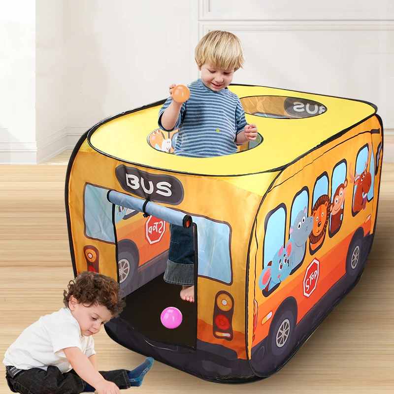 Kids Outdoor Wendy House - Children's Tent Popup Play Tent Toy