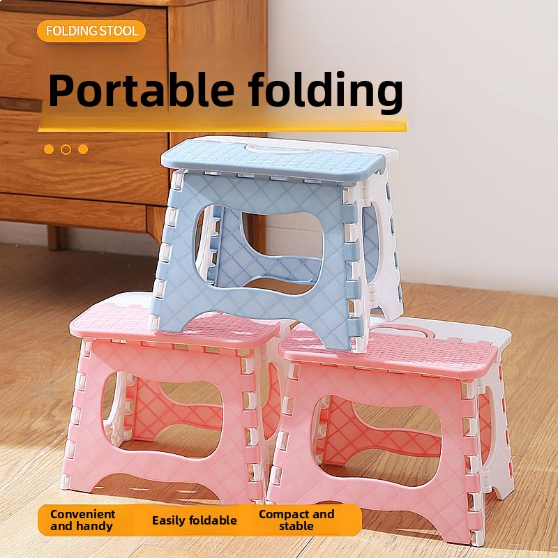 Kids Outdoor Foldable Chair - Outdoor Folding Stool Portable Camping Chair