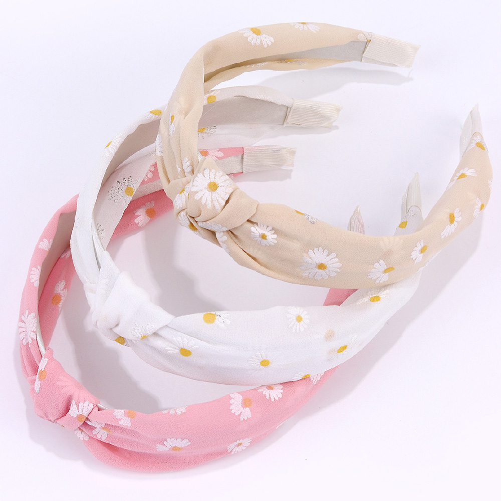 Kids Outdoor Activity Set - 3pcs/set Daisy Pattern Headband for Girls