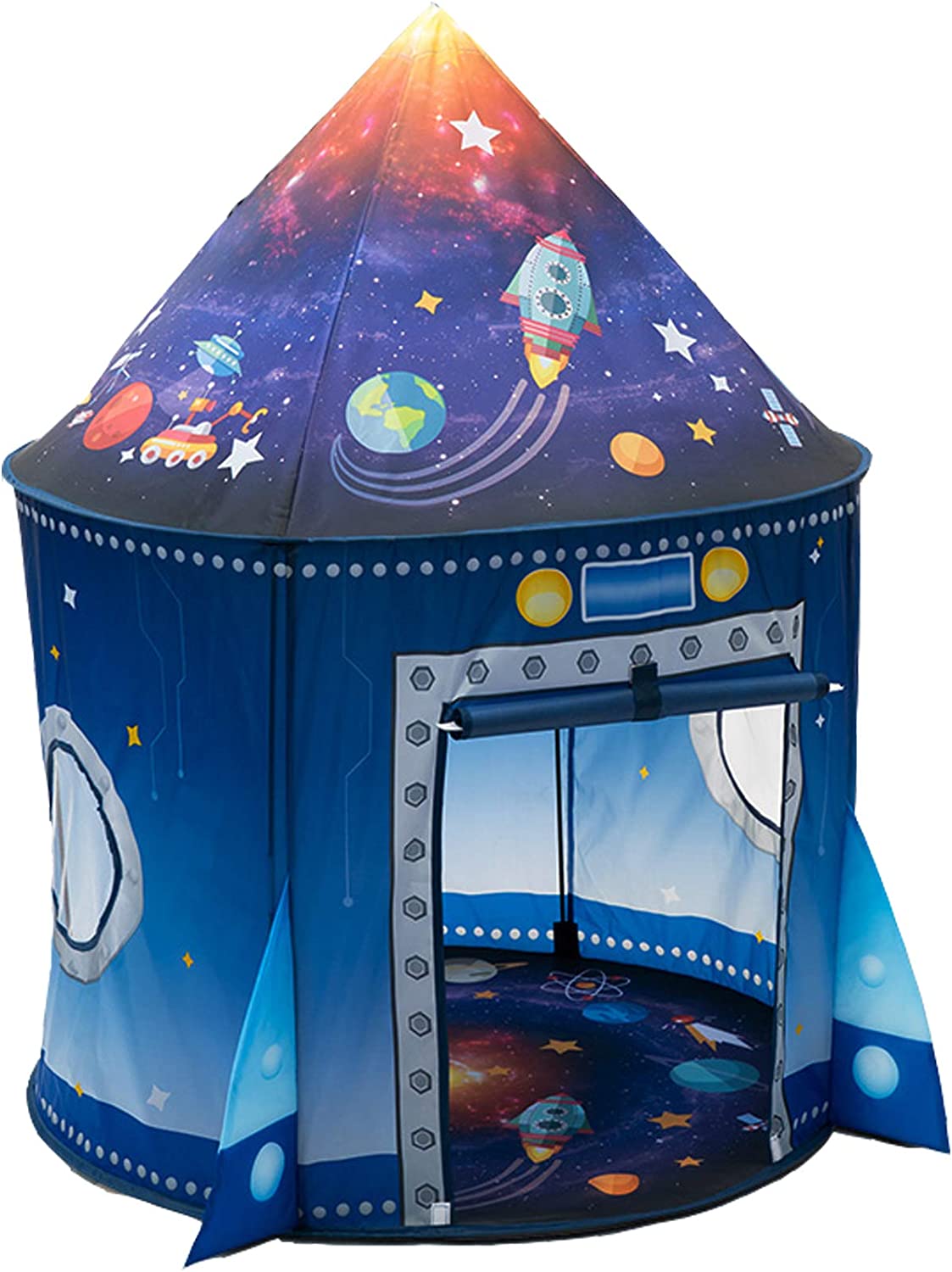 Kids Outdoor Wendy House - Rocket Ship Kids Tent Pop Up