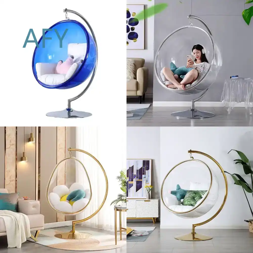 Kids Outdoor Egg Chair - Mute Luxury Hanging Chair for Adults
