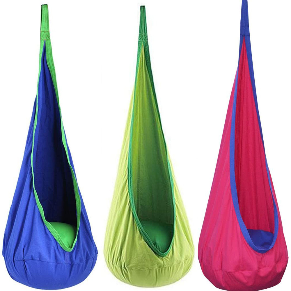 New Children's Hanging Chair P - Kids Outdoor Hammock Chair ulasan dan harga