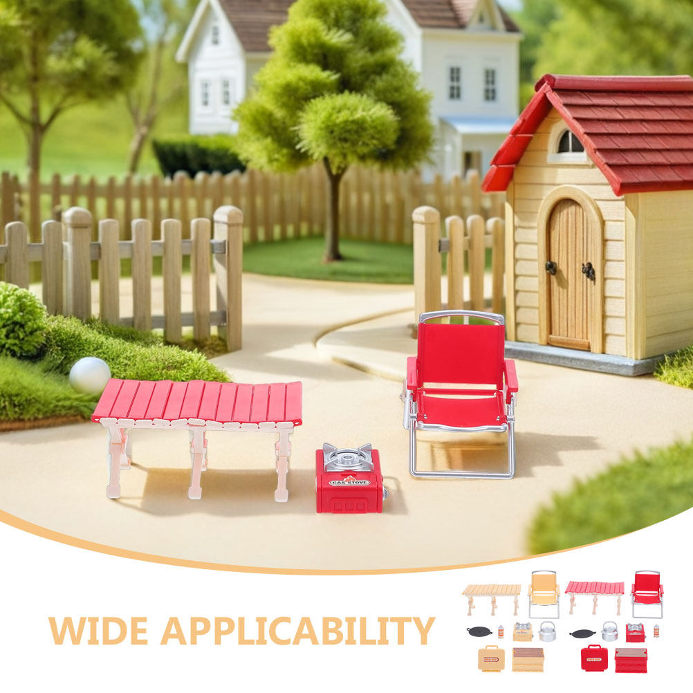 2Sets Miniature Folding Chairs - Kids Outdoor Table And Chair Set ulasan dan harga