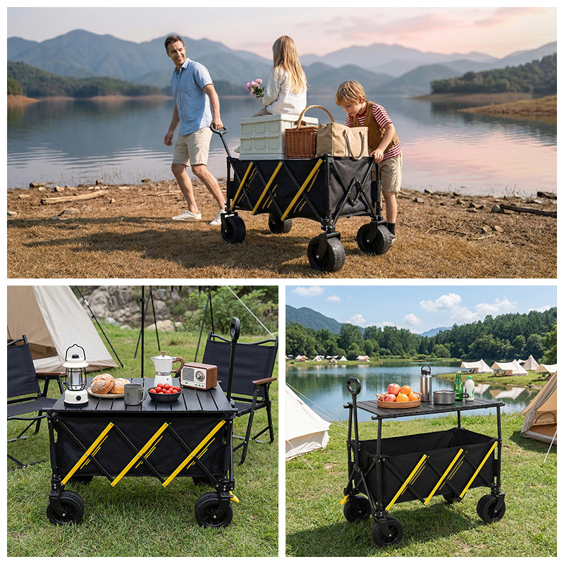 Wowo Multifunctional Four-Whee - Kids Outdoor Bench Table ulasan dan harga
