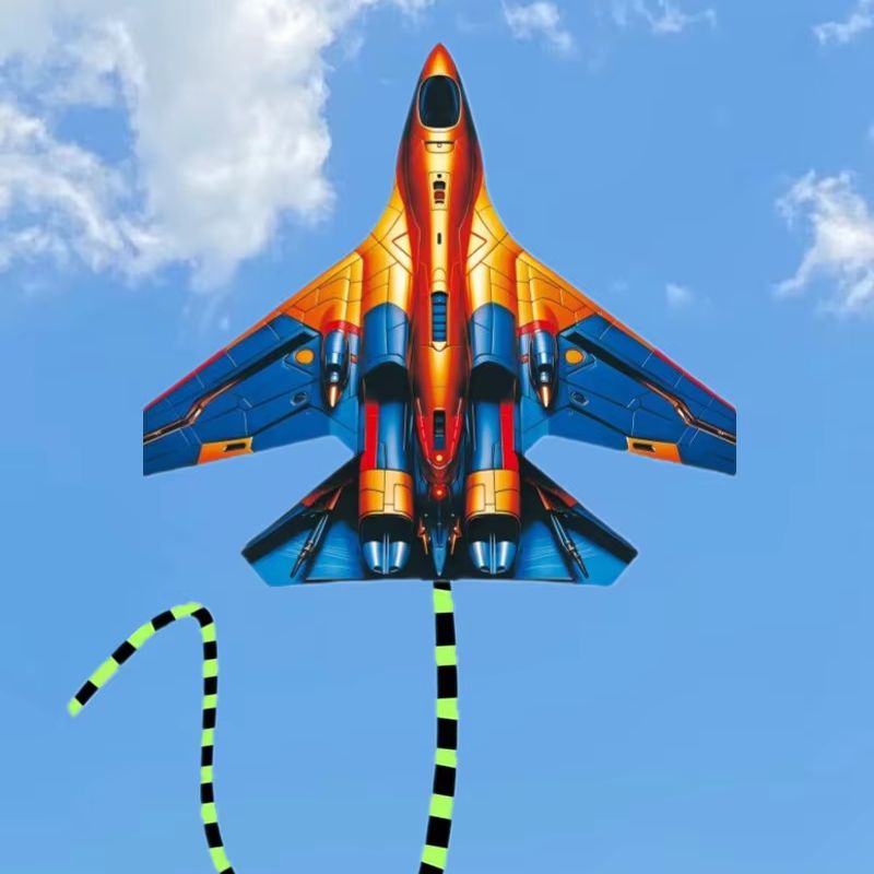 HTMCK Fighter Jet Kite 45cm La - Kite Easy Fly Kids ulasan dan harga