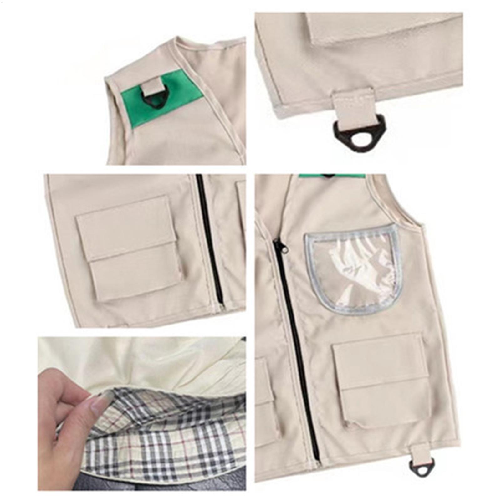 Fishing Vest Kids Camping Outf - Kids Outdoor Zoo ulasan dan harga