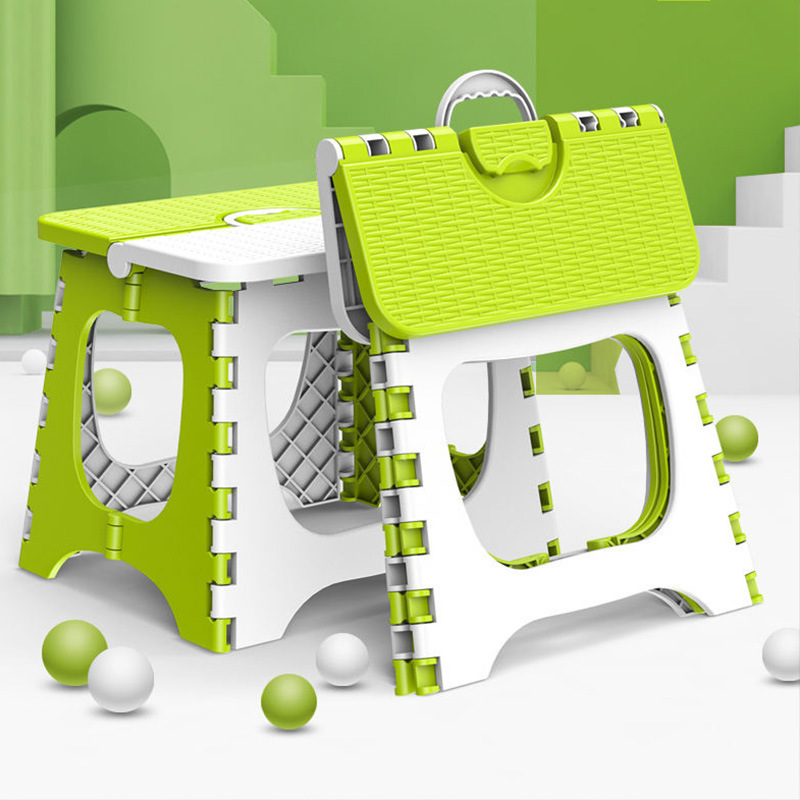Portable Folding Plastic Stool - Kids Outdoor Bean Bag Chair ulasan dan harga