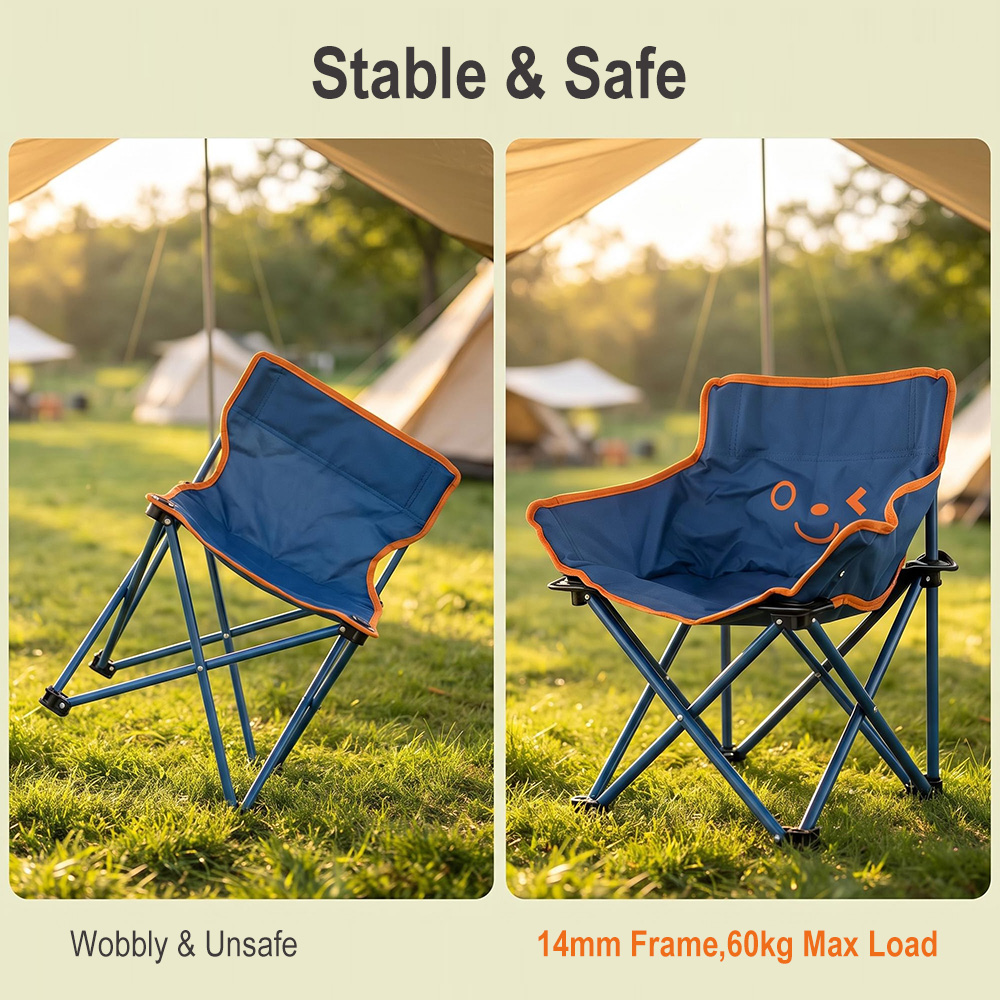 Outdoor Children's Folding Moo - Kids Outdoor Table And Chair Set ulasan dan harga