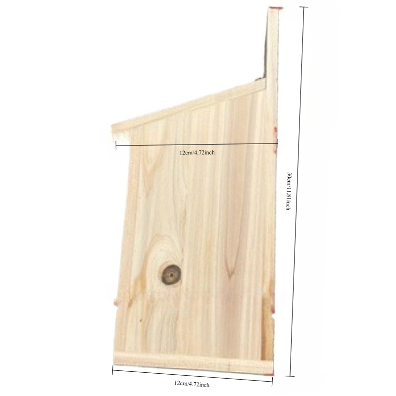 Outdoor Wooden Bird House Nest - Kids Outdoor Garden Toys ulasan dan harga