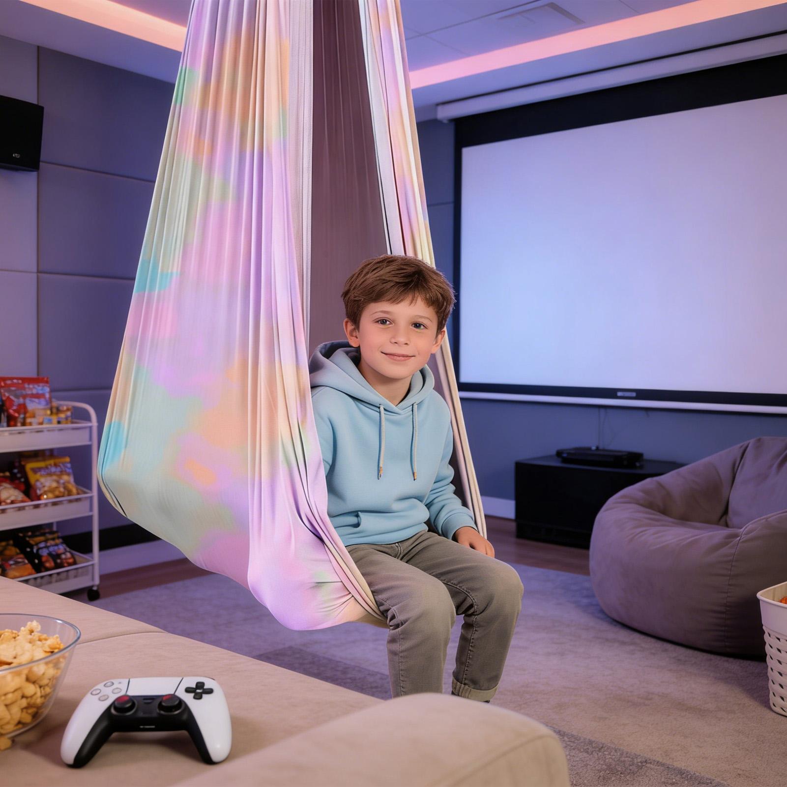 Kids Swing Strong Load-Bearing - Kids Outdoor Hammock Chair ulasan dan harga