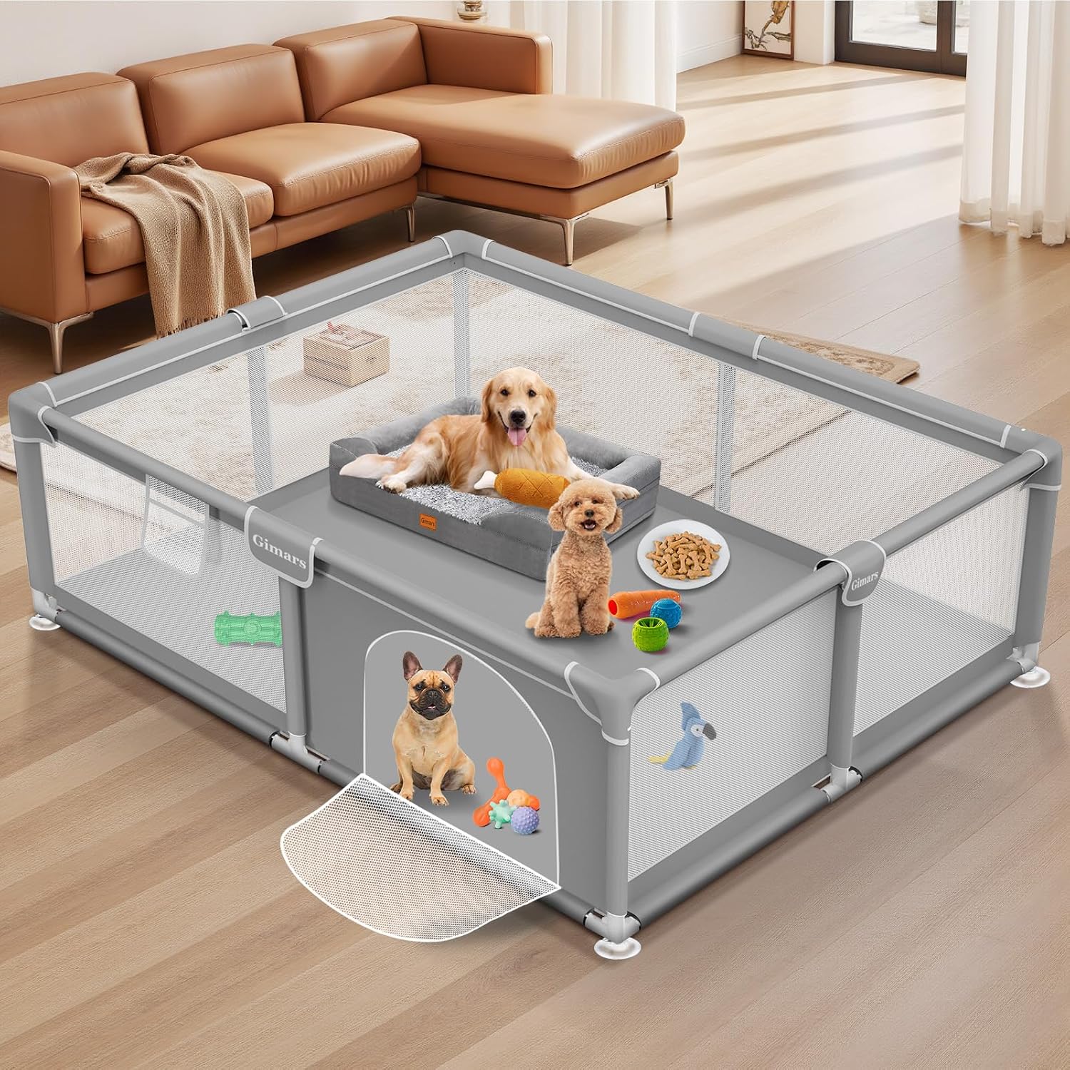 Portable Puppy Playpen Gate St - Kids Outdoor Wendy House ulasan dan harga