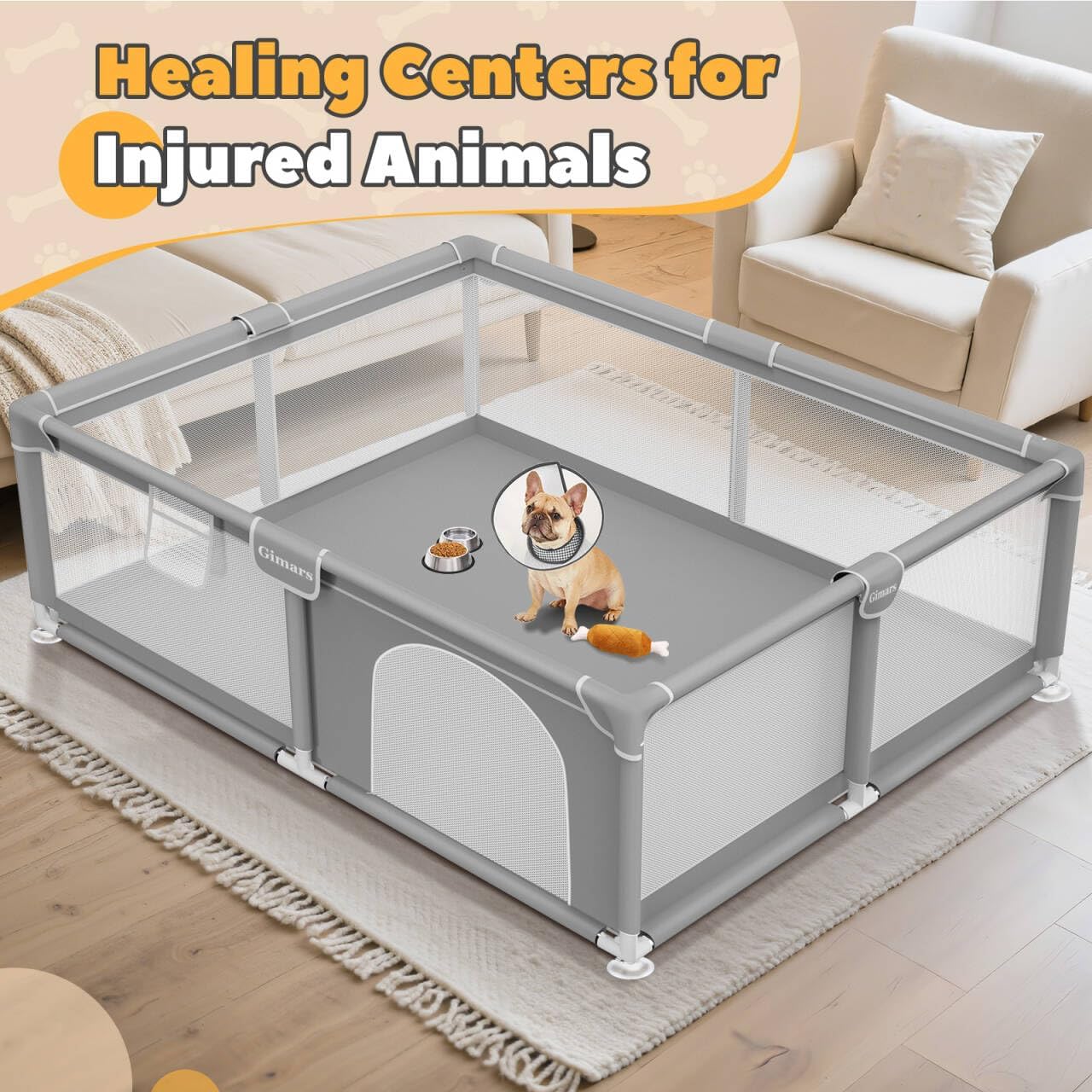 Portable Puppy Playpen Gate St - Kids Outdoor Wendy House ulasan dan harga