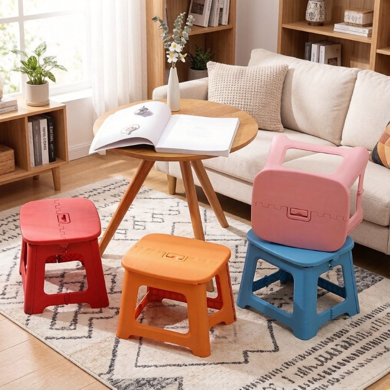 ww-2PCS Foldable Plastic Low S - Kids Outdoor Foldable Chair ulasan dan harga