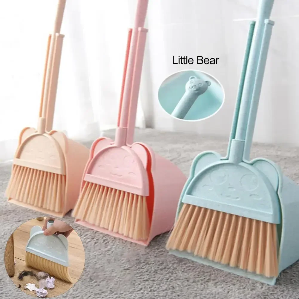 1 Set Mini Children Broom Dust - Kids Outdoor Broom ulasan dan harga