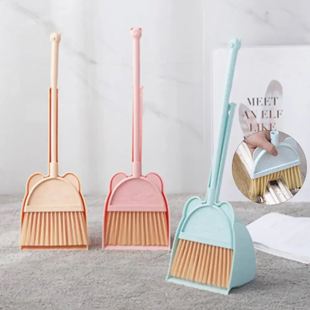 1 Set Mini Children Broom Dust - Kids Outdoor Broom ulasan dan harga