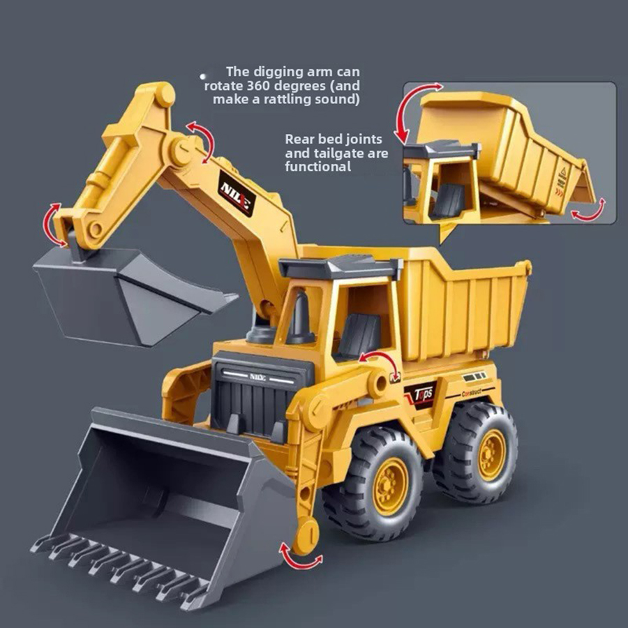 1pcs Excavator Truck Model Toy - Kids Outdoor Excavator ulasan dan harga
