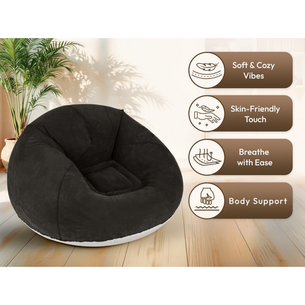 Inflatable Bean Bag Chair with - Kids Outdoor Bean Bag Chair ulasan dan harga