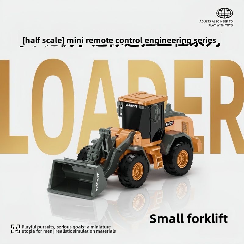1:64 Metal RC Engineering Car  - Kids Outdoor Excavator ulasan dan harga