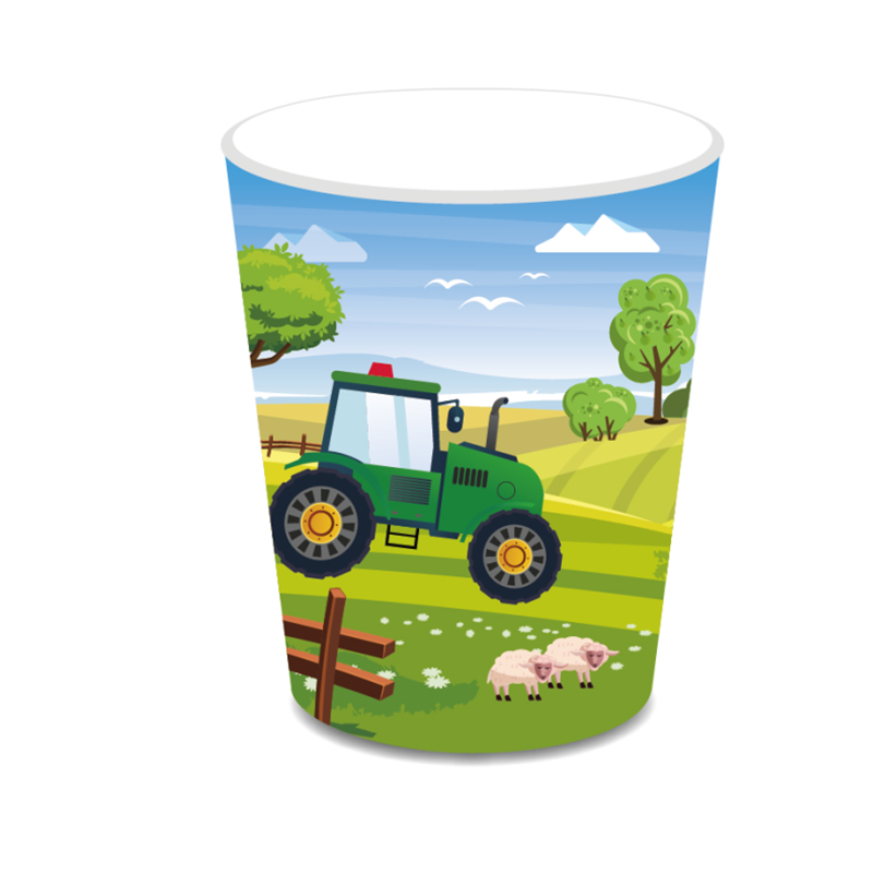 Green Farm Tractor Theme Dispo - Kids Outdoor Excavator ulasan dan harga