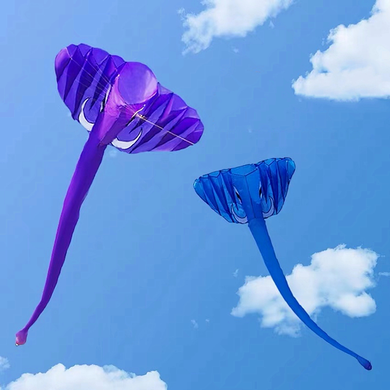 Elephant kites giant soft kite - Kite Easy Fly Kids ulasan dan harga
