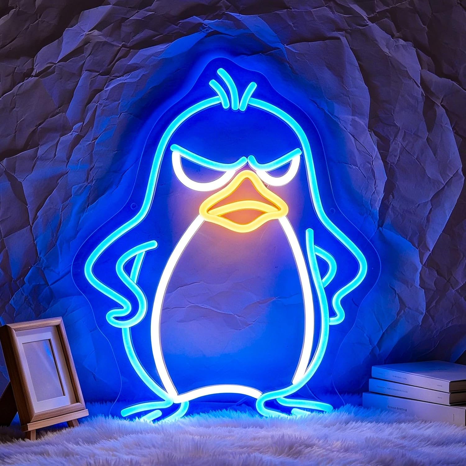 Penguin Neon Sign USB Powered  - Kids Outdoor Zoo ulasan dan harga