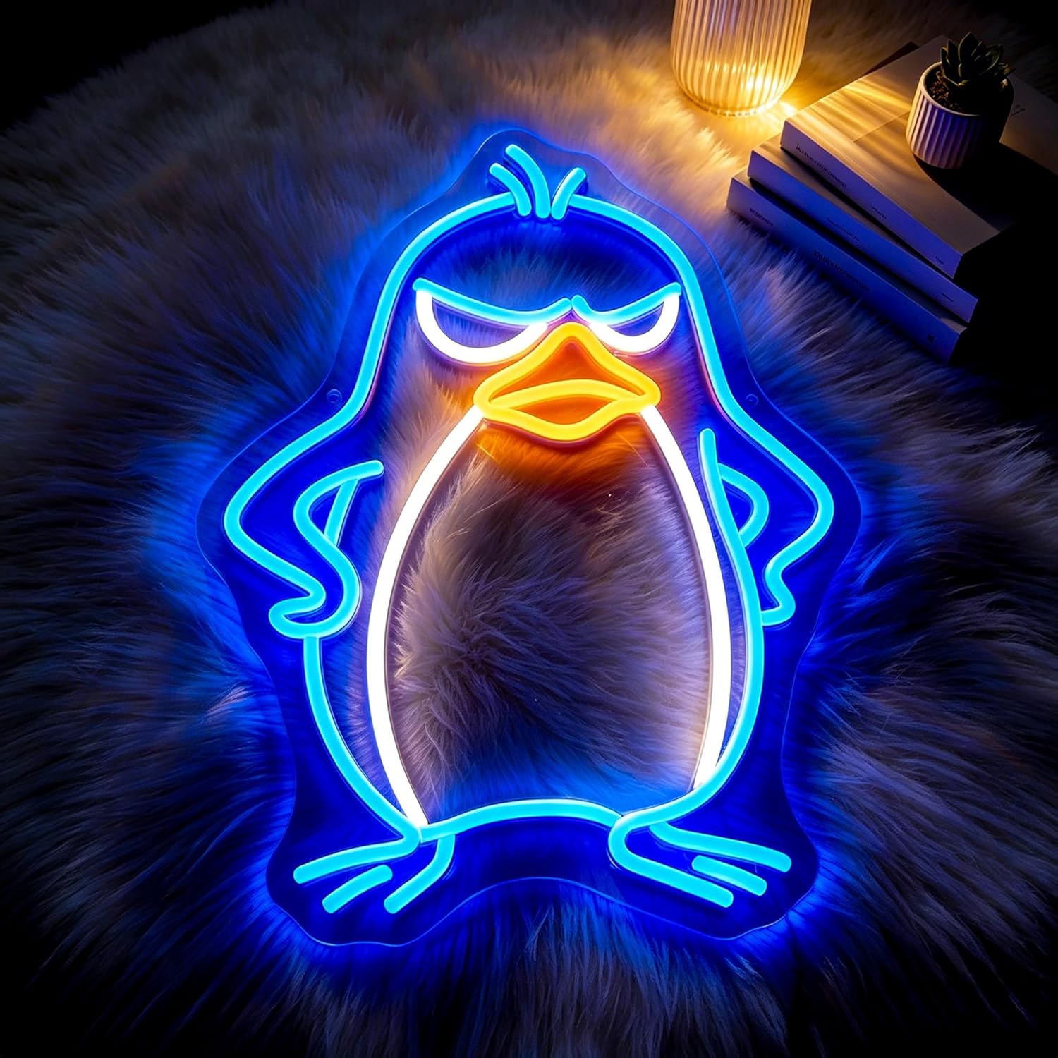Penguin Neon Sign USB Powered  - Kids Outdoor Zoo ulasan dan harga