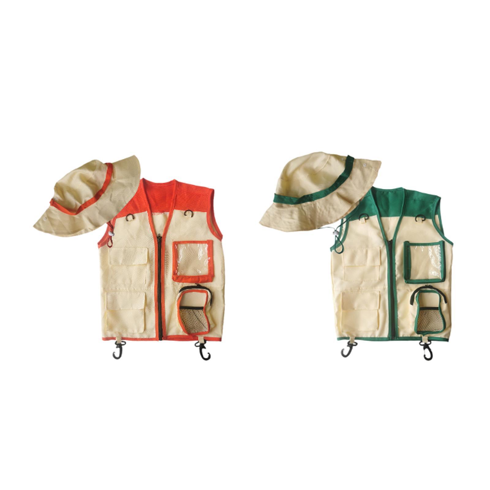 Kids Explorer Vest and Hat for - Kids Outdoor Zoo ulasan dan harga