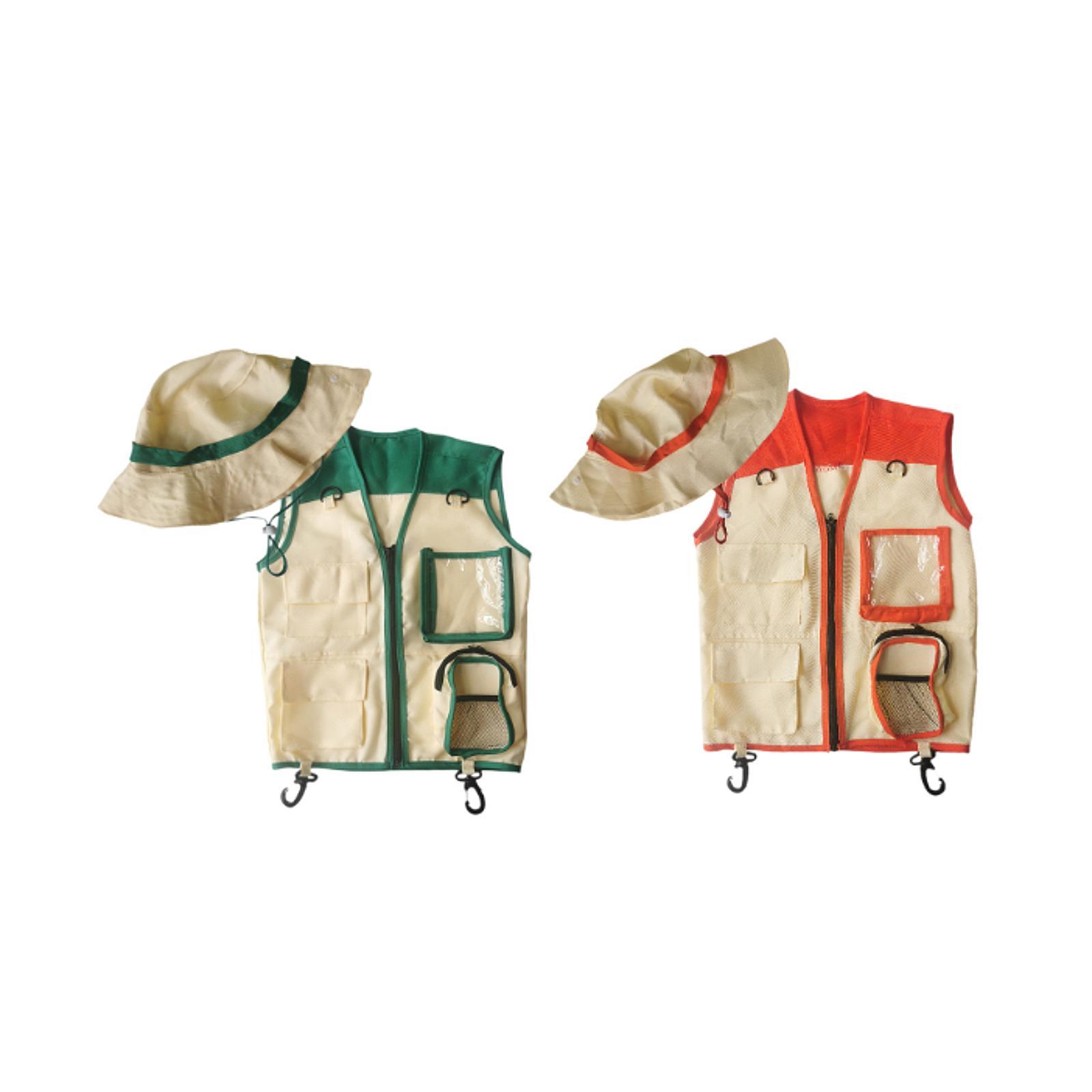 Kids Explorer Vest and Hat for - Kids Outdoor Zoo ulasan dan harga