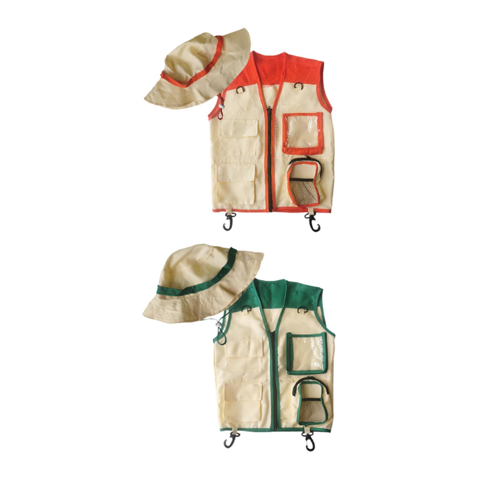 Kids Explorer Vest and Hat for - Kids Outdoor Zoo ulasan dan harga