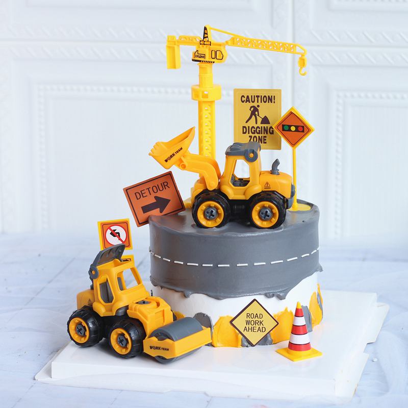 Excavator Crane Tractor Cake T - Kids Outdoor Excavator ulasan dan harga