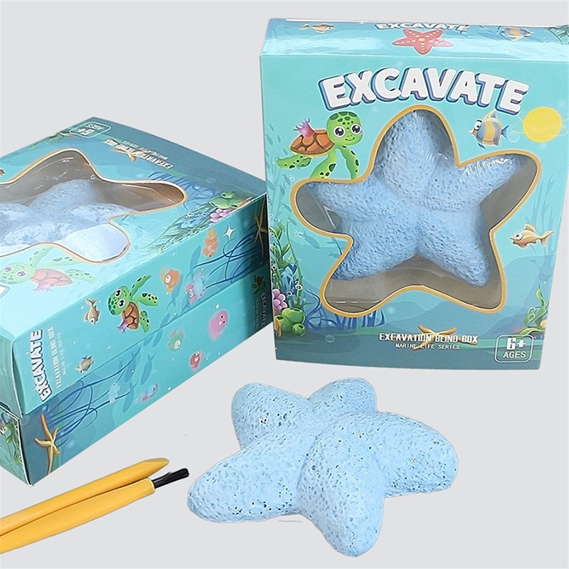Starfish Marine Life Gemstone  - Kids Outdoor Excavator ulasan dan harga