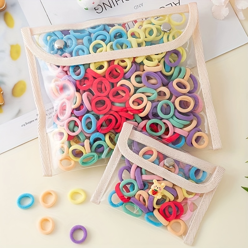 100pcs/set Elastic Colorful Ha - Kids Outdoor Activity Set ulasan dan harga