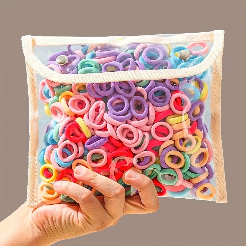 100pcs/set Elastic Colorful Ha - Kids Outdoor Activity Set ulasan dan harga