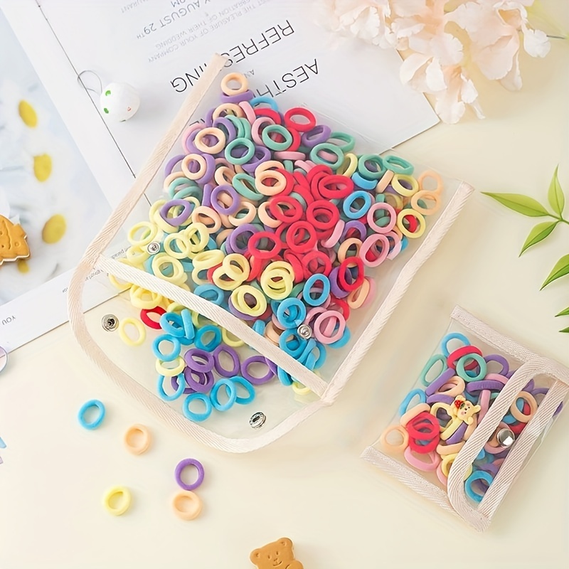 100pcs/set Elastic Colorful Ha - Kids Outdoor Activity Set ulasan dan harga