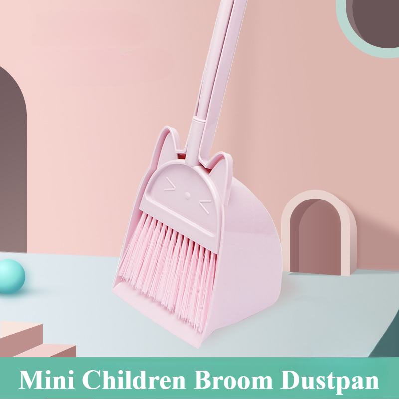 Mini Children Broom and Dustpa - Kids Outdoor Broom ulasan dan harga