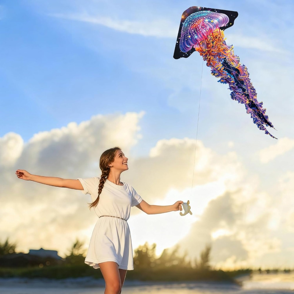 Large Octopus Kite Cuttlefish  - Kite Easy Fly Kids ulasan dan harga