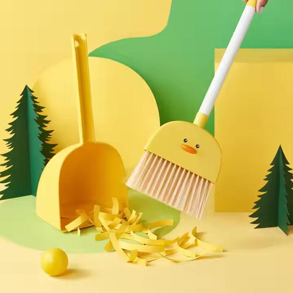 Mini Children Broom and Dustpa - Kids Outdoor Broom ulasan dan harga