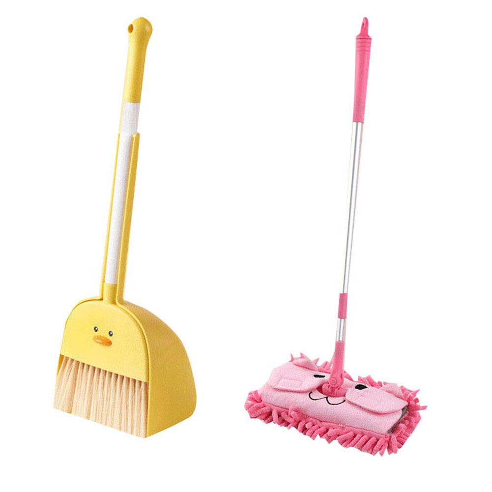 Mini Children Broom and Dustpa - Kids Outdoor Broom ulasan dan harga