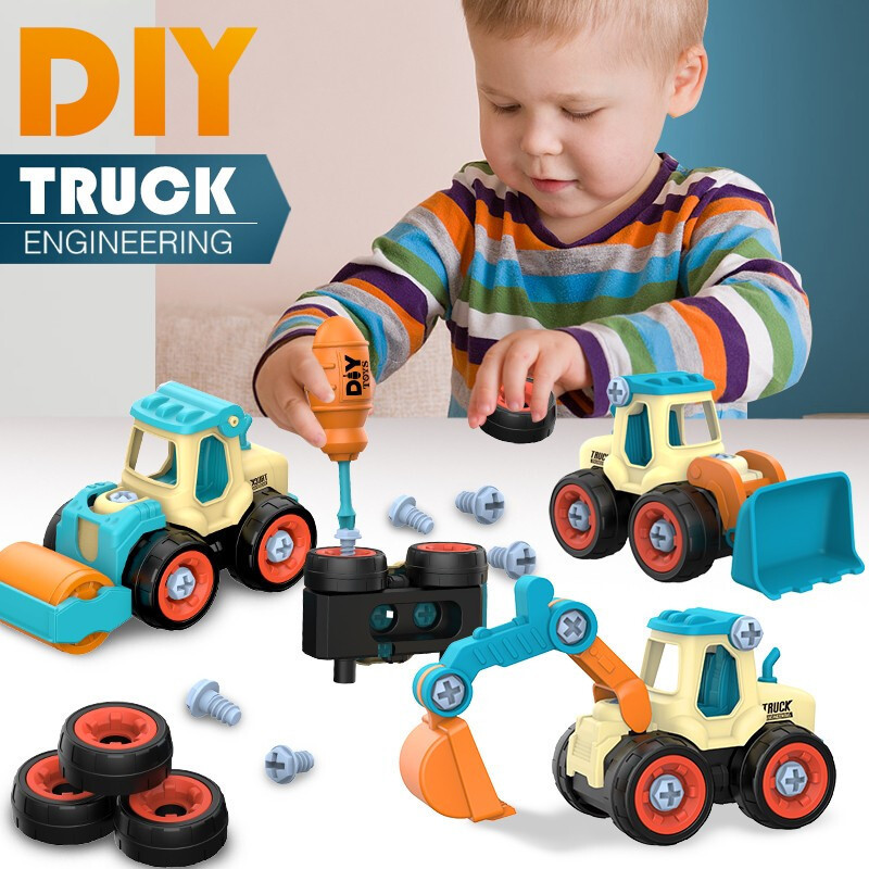 Nut Disassembly Loading Unload - Kids Outdoor Excavator ulasan dan harga