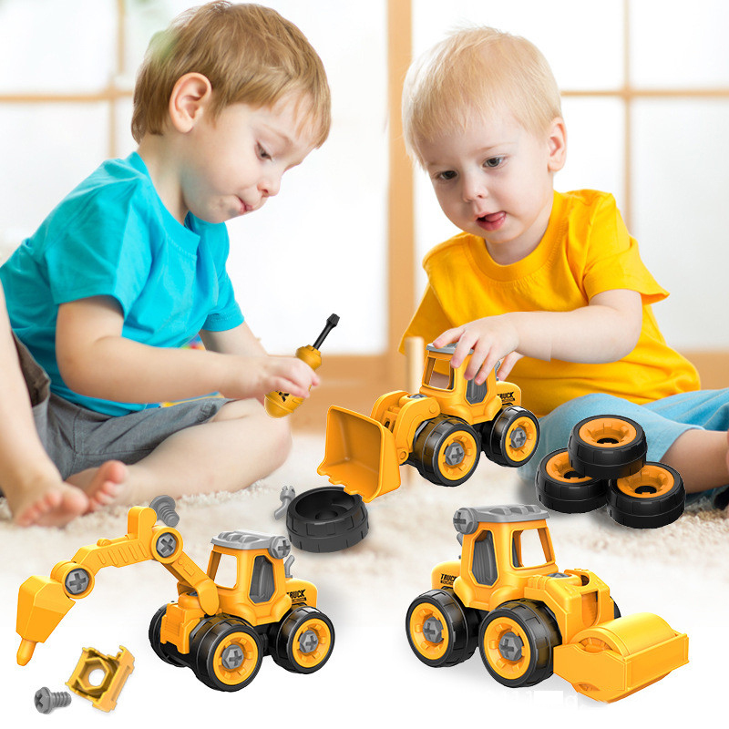 Nut Disassembly Loading Unload - Kids Outdoor Excavator ulasan dan harga