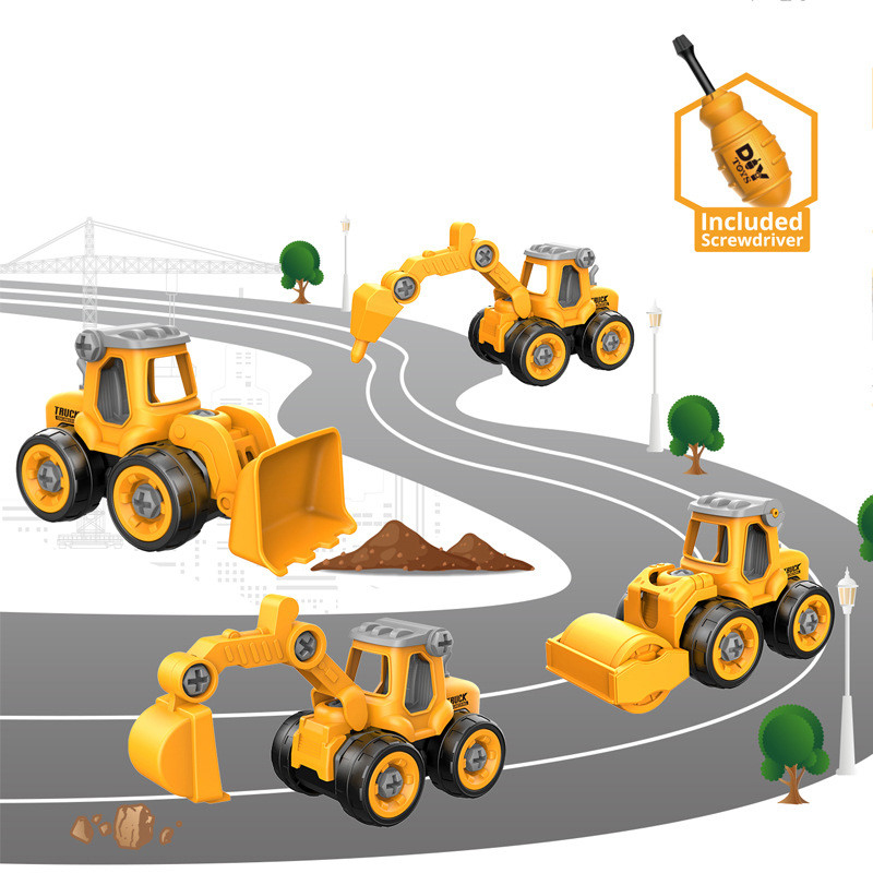 Nut Disassembly Loading Unload - Kids Outdoor Excavator ulasan dan harga