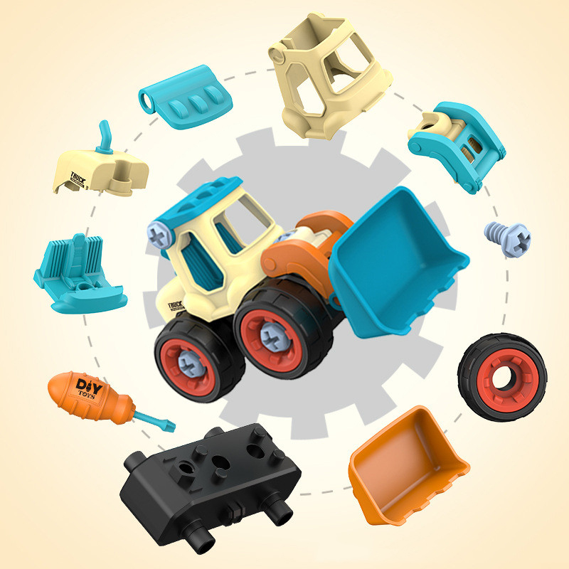 Nut Disassembly Loading Unload - Kids Outdoor Excavator ulasan dan harga