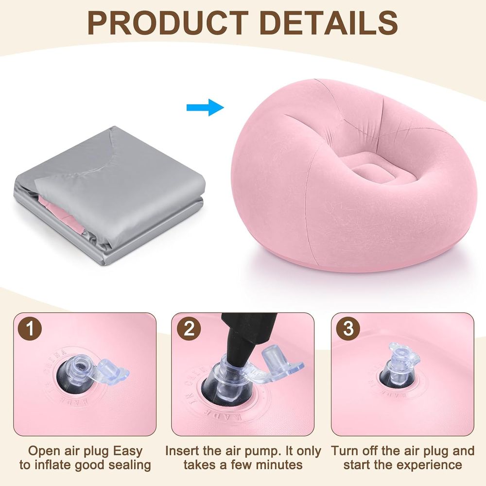 Inflatable Bean Bag Chairs, Pi - Kids Outdoor Bean Bag Chair ulasan dan harga