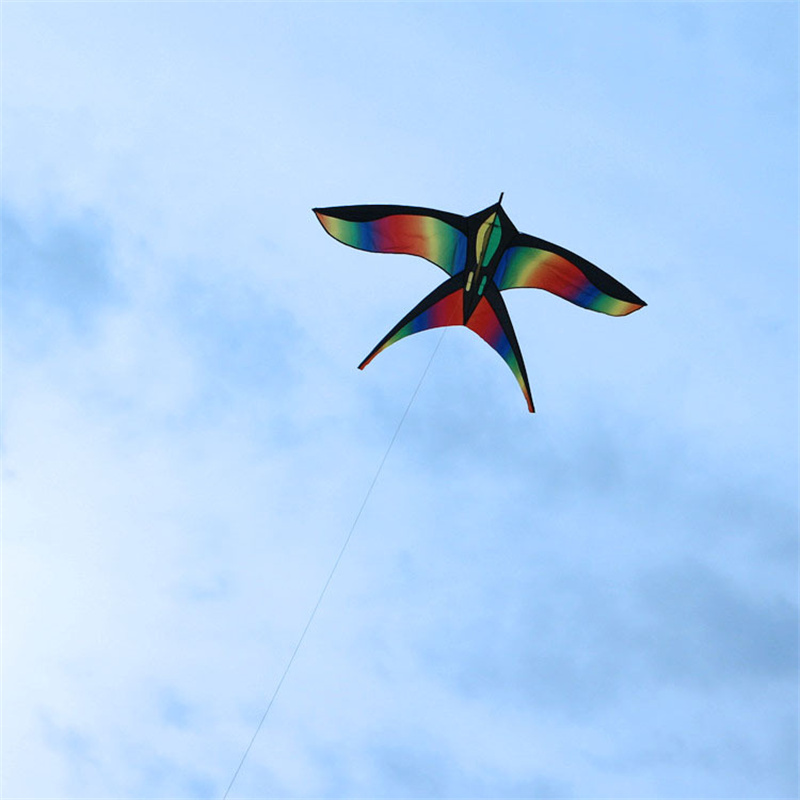 1.7m Easy to Fly Colorful Rain - Kite Easy Fly Kids ulasan dan harga